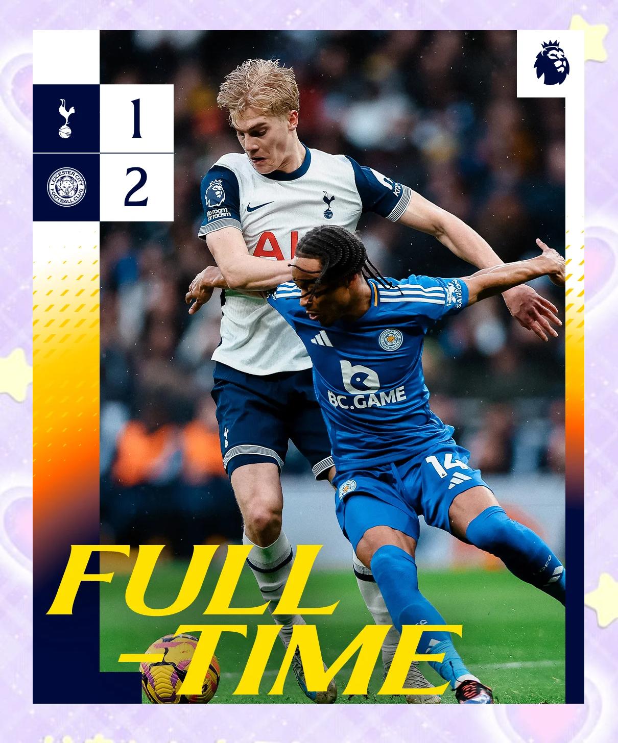 莱斯特城主场惜败热刺,保级压力继续加大的简单介绍 莱斯特城主场惜败热刺,保级压力继续加大的简单介绍